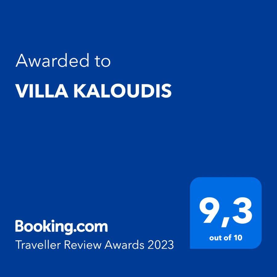 Villa Kaloudis アギオス・ゲオルギオス エクステリア 写真